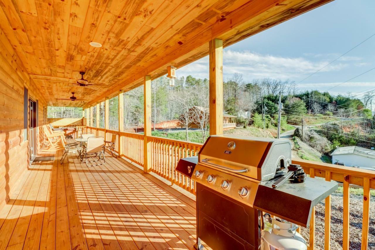 4 Bed 3 Bath Vacation Home In Bryson City Buitenkant foto