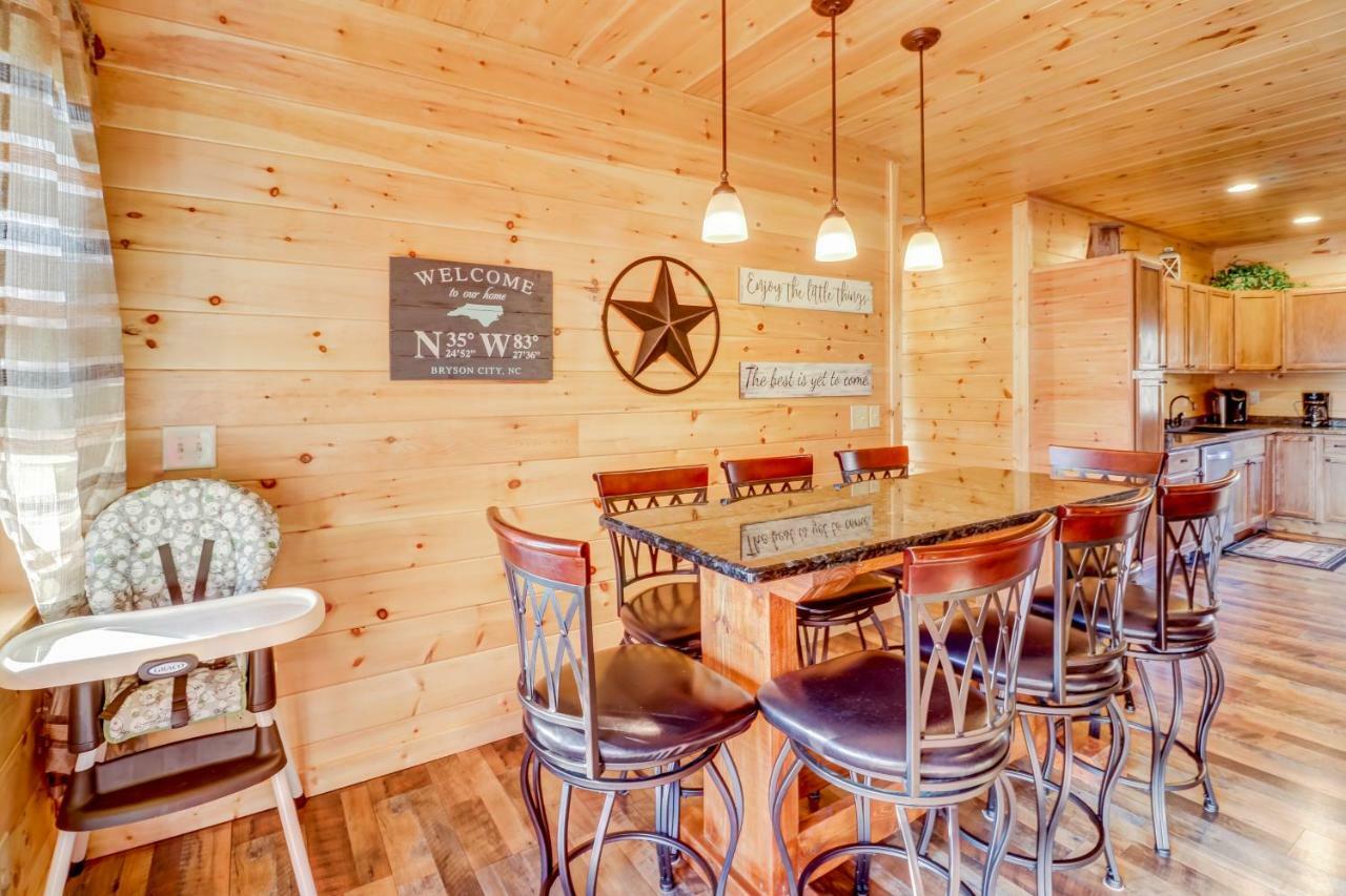 4 Bed 3 Bath Vacation Home In Bryson City Buitenkant foto